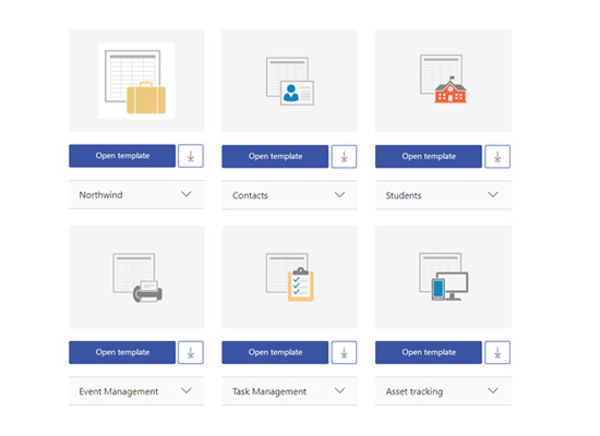 access-templates Templates in Microsoft Access